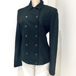 HUGO BOSS WOOL BLACK BLAZER.